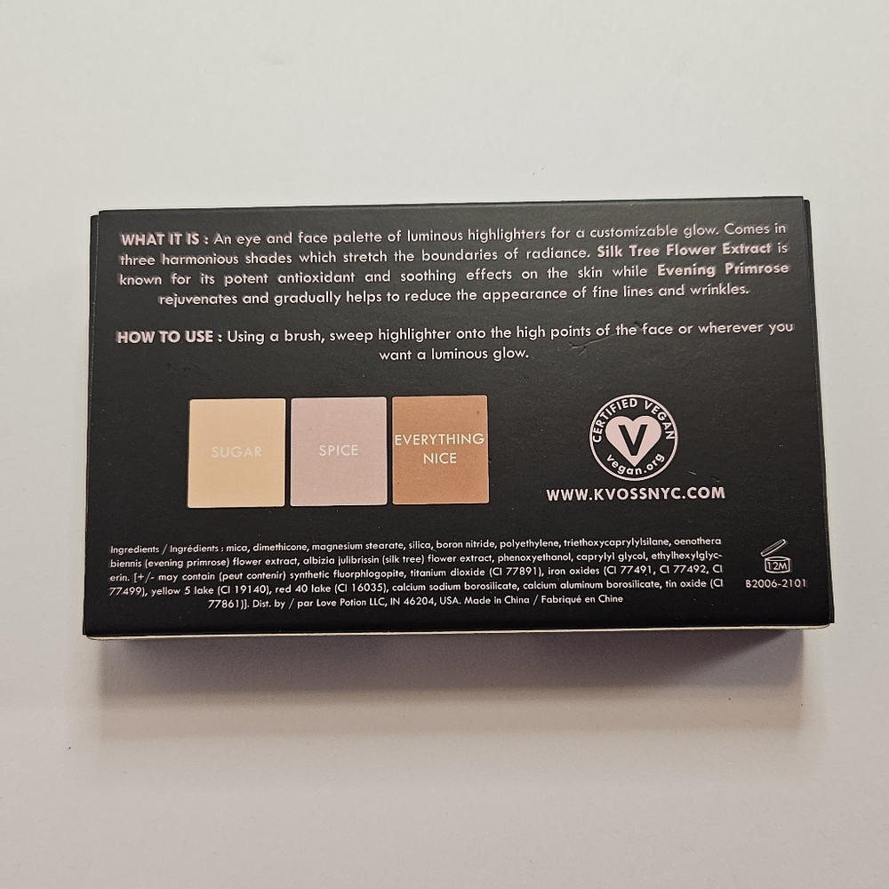 K Voss Highlighter Palette - Picture 4 of 4